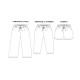 THE 101 TROUSER Pattern size 20-28