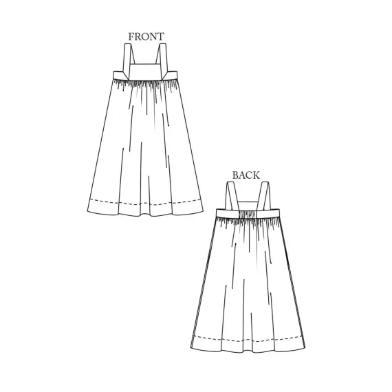 THE HONEY Pattern size 6-18